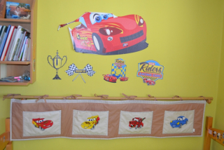 Kapsář za postel cars No.2